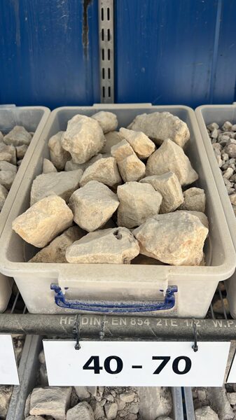 Dolomīta šķembas frakcija 40-70mm/1m3